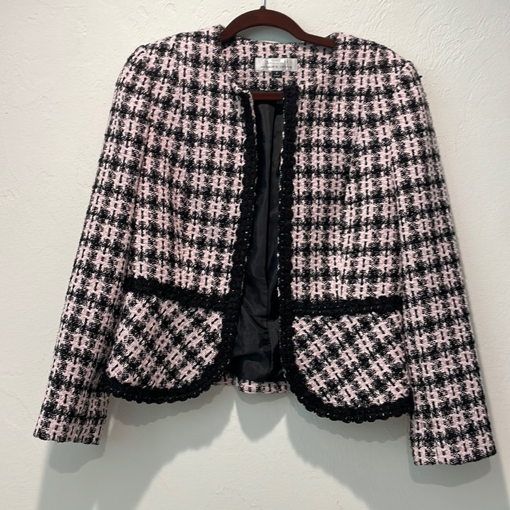 Tahari Tweed Coat